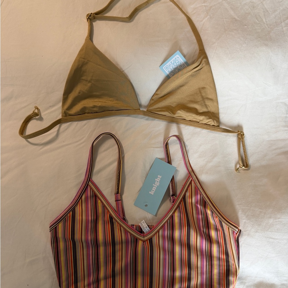 Knight swim bikini tops S